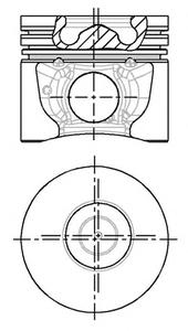 Поршень NURAL 8710700000
