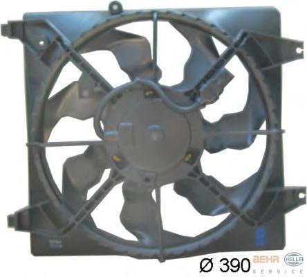 Вентилятор, охлаждение двигателя HELLA