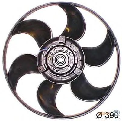 Вентилятор, охлаждение двигателя HELLA