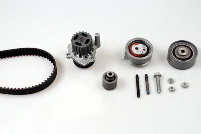 Водяной насос + комплект зубчатого ремня HEPU PK06541