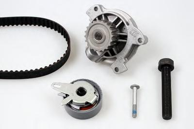 Водяной насос + комплект зубчатого ремня HEPU PK05745