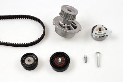 Водяной насос + комплект зубчатого ремня HEPU PK03172